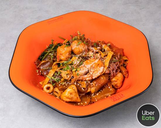 - Pot Sec Épicé  - Spicy Dry Pot NUMBING STIR-FRY POT  -红油麻辣香锅